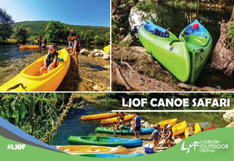 LJOF Canoe Safari - Ljubuški outdoor festival - sudjelujte u trčanju, biciklizmu i paraglidingu
